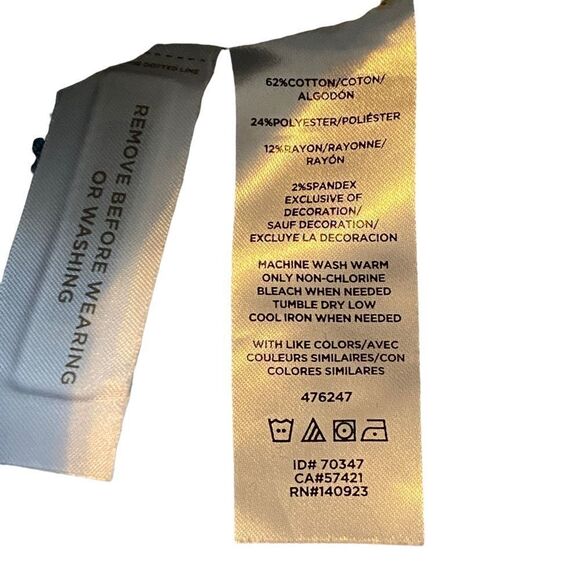 Loft Flower Blue Jeans Sz 28/6 - Picture 9 of 10